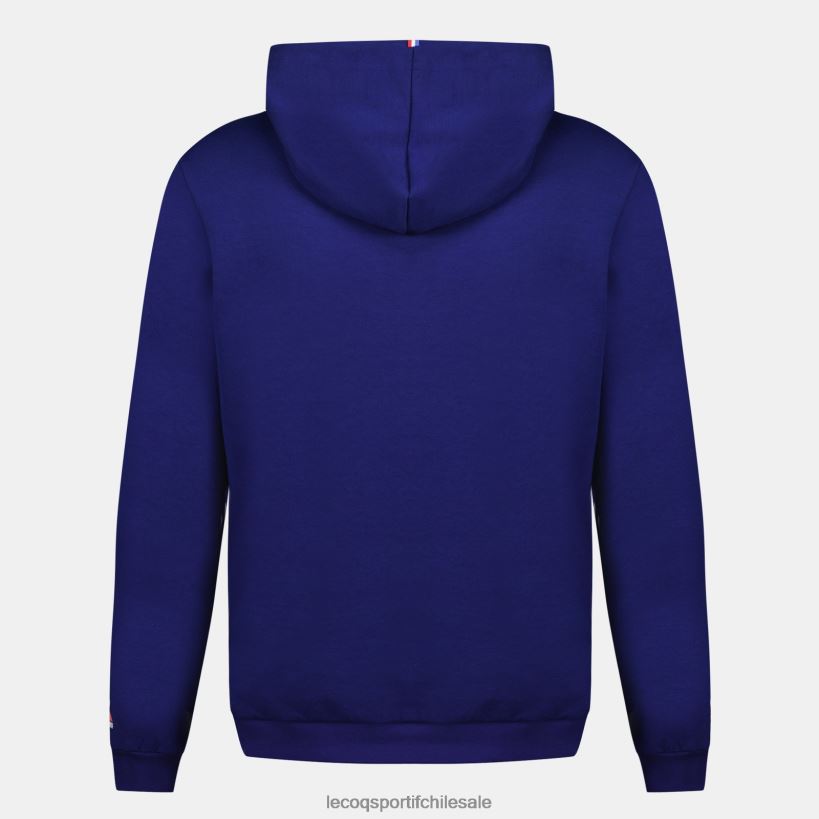 hombres Sudadera con capucha - France Rugby Blue T24B227 Le Coq Sportif ropa
