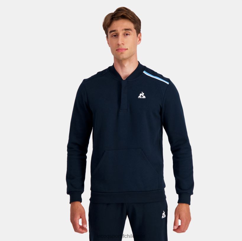 hombres sudadera azul T24B235 Le Coq Sportif ropa