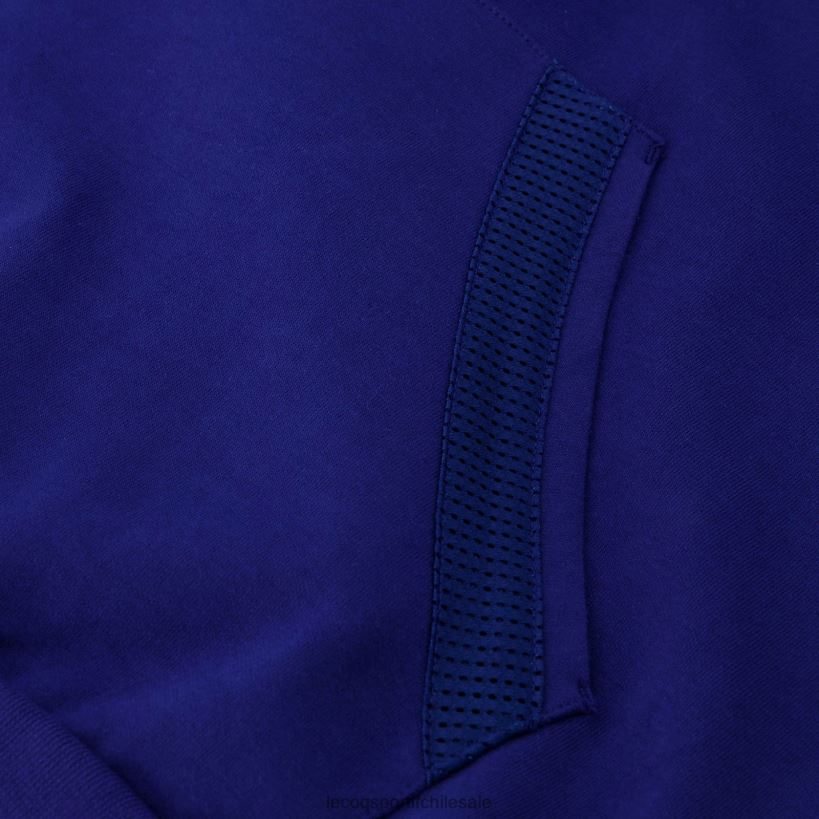 hombres sudadera con capucha azul T24B231 Le Coq Sportif ropa