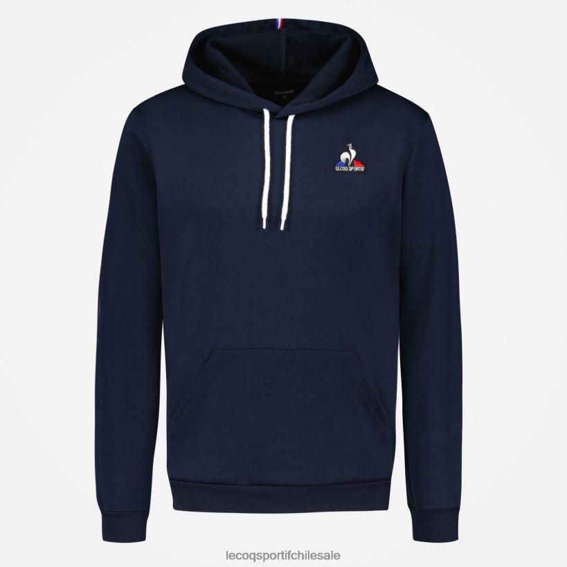 hombres sudadera con capucha azul T24B24 Le Coq Sportif ropa