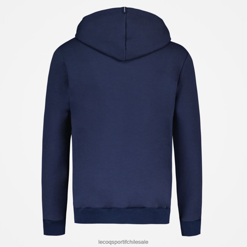 hombres sudadera con capucha azul T24B264 Le Coq Sportif ropa