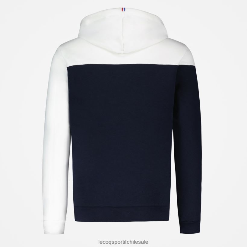 hombres sudadera con capucha azul T24B266 Le Coq Sportif ropa