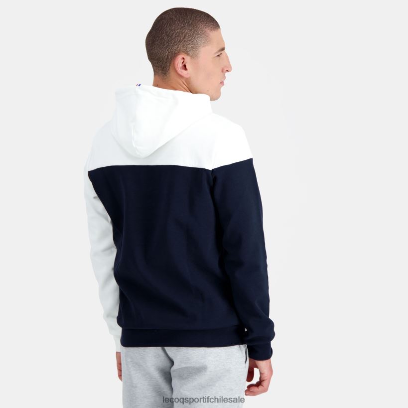 hombres sudadera con capucha azul T24B266 Le Coq Sportif ropa