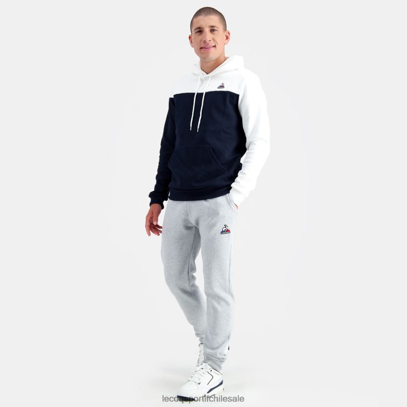 hombres sudadera con capucha azul T24B266 Le Coq Sportif ropa