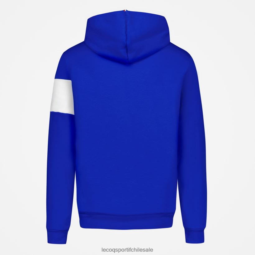 hombres sudadera con capucha azul T24B26 Le Coq Sportif ropa