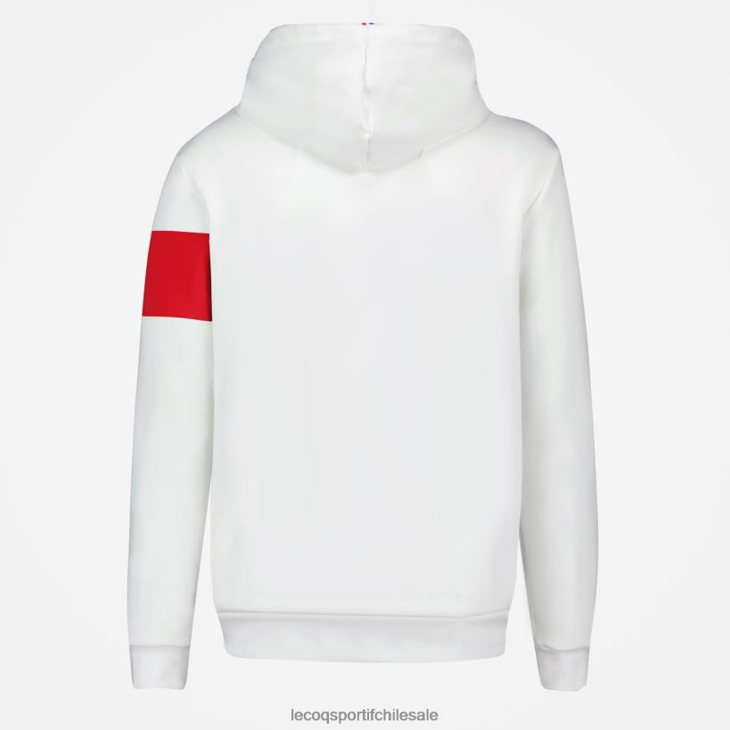 hombres sudadera con capucha blanca T24B2454 Le Coq Sportif ropa