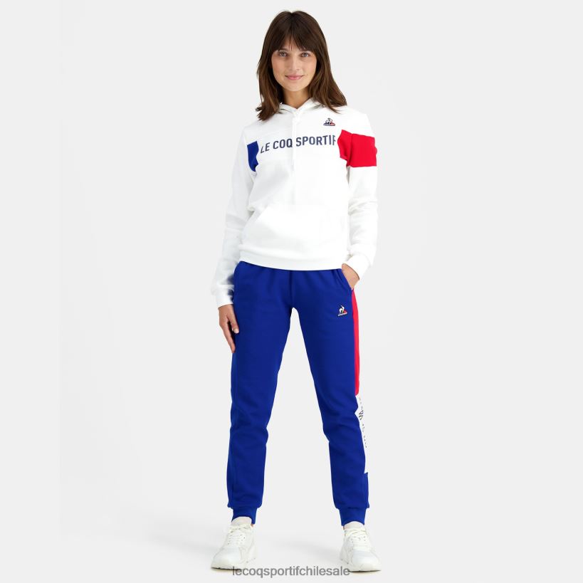 hombres sudadera con capucha blanca T24B2454 Le Coq Sportif ropa
