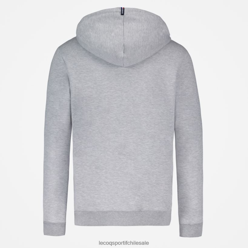 hombres sudadera con capucha gris T24B263 Le Coq Sportif ropa