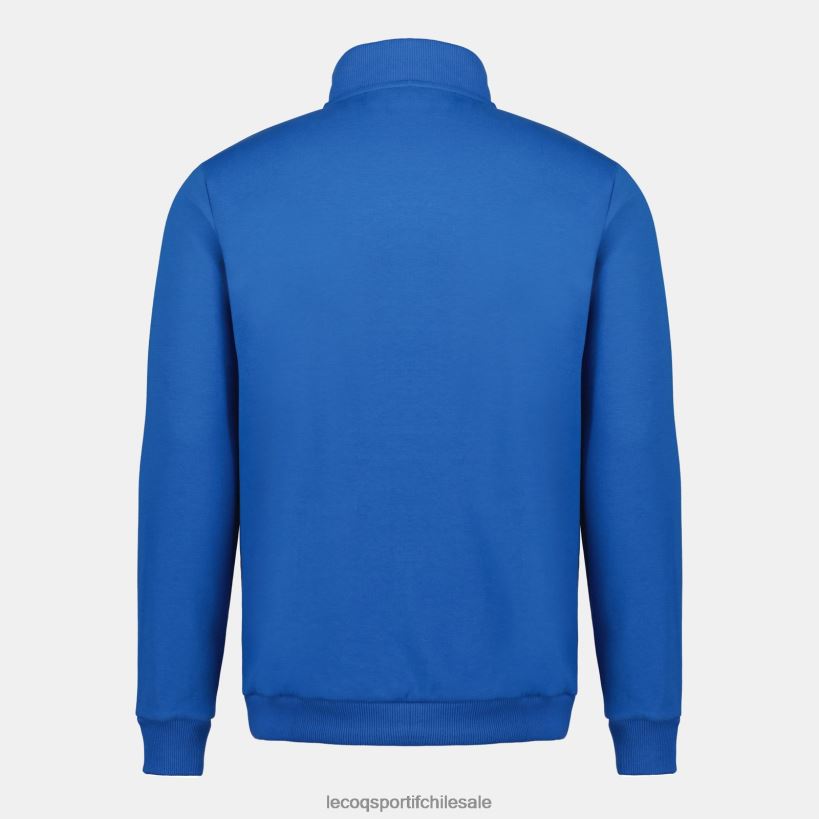 hombres sudadera con cremallera azul T24B212 Le Coq Sportif ropa