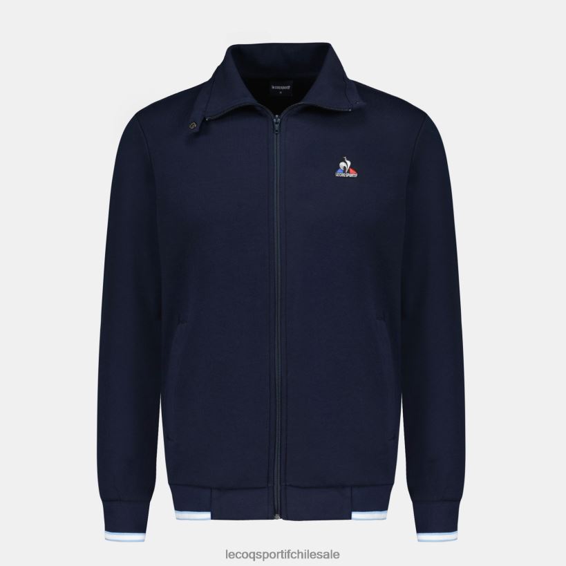 hombres sudadera con cremallera azul T24B2433 Le Coq Sportif ropa