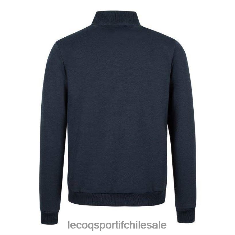 hombres sudadera con cremallera azul T24B277 Le Coq Sportif ropa