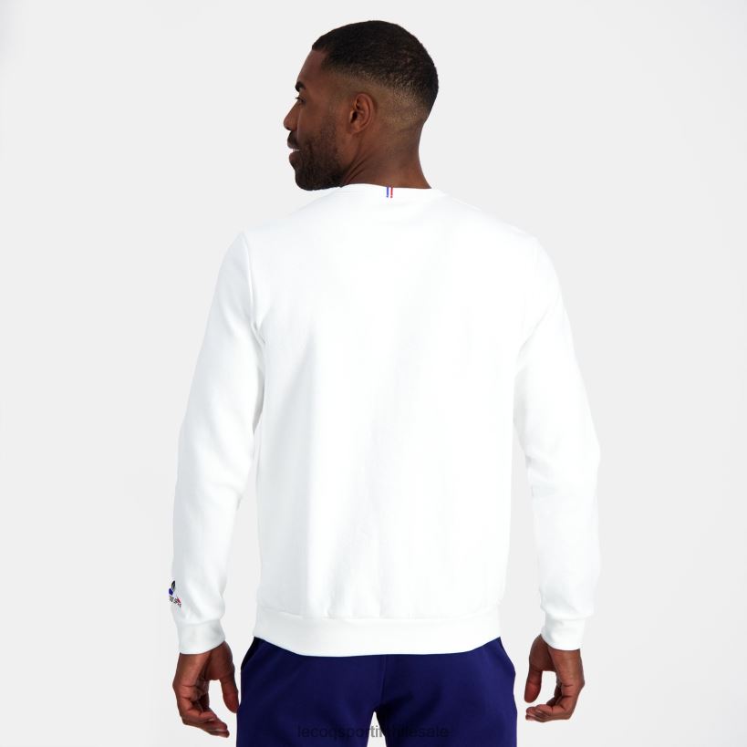 hombres sudadera - francia rugby blanco T24B23 Le Coq Sportif ropa