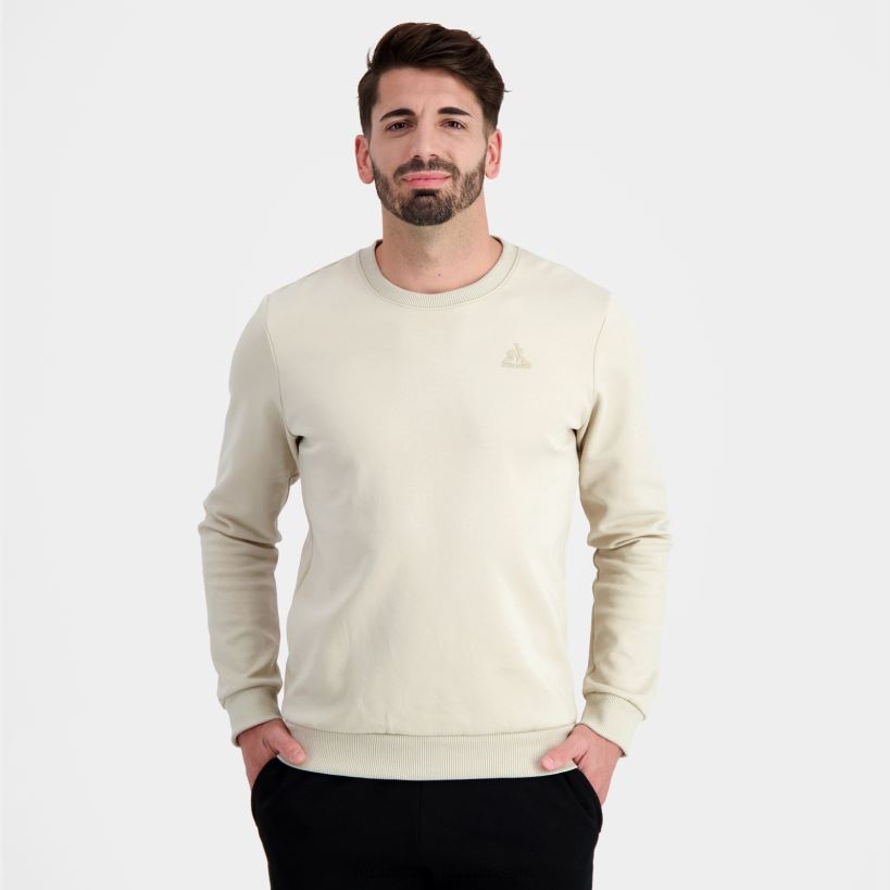 hombres sudadera marrón T24B210 Le Coq Sportif ropa