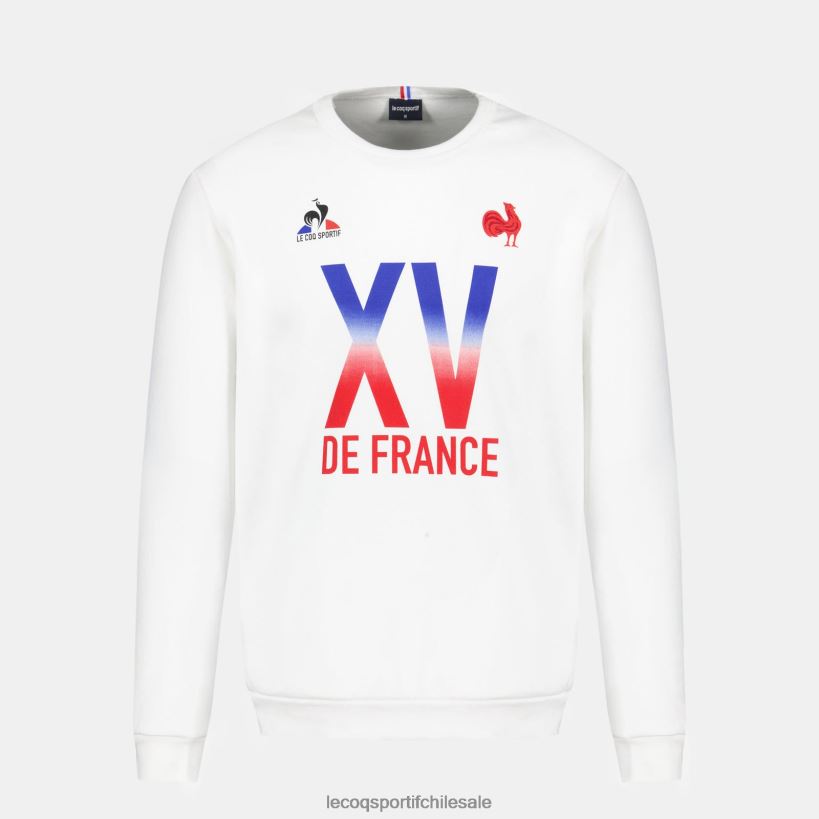 hombres sudadera - xv de france blanco T24B226 Le Coq Sportif ropa