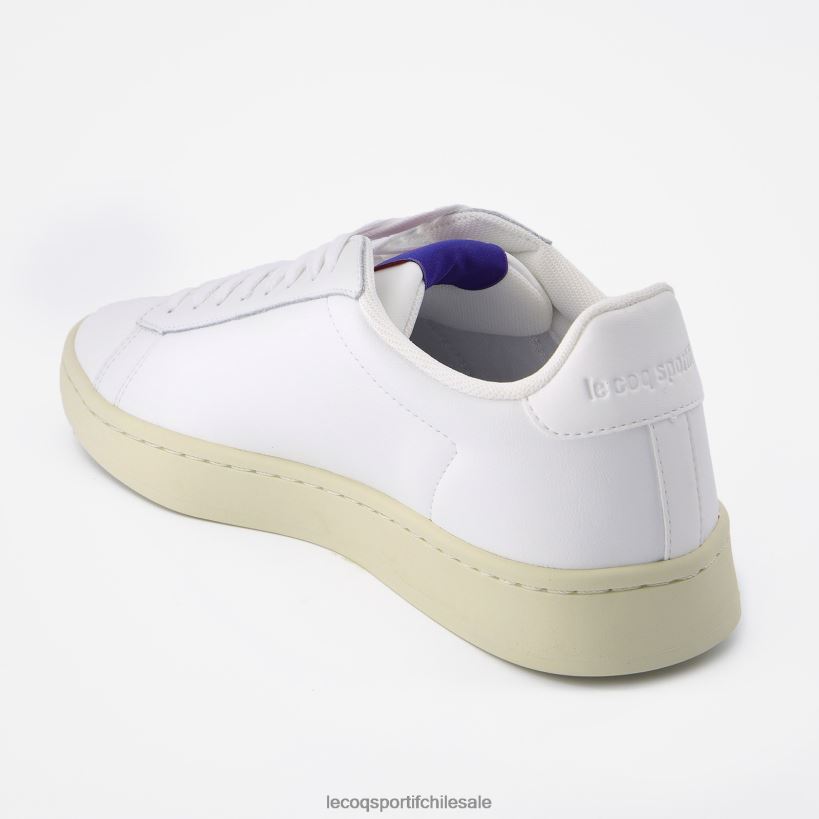 hombres zapato clásico suave tricolore blanco T24B2550 Le Coq Sportif zapatos