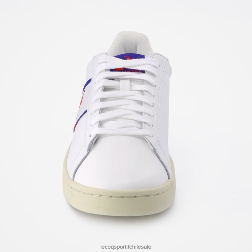 hombres zapato clásico suave tricolore blanco T24B2550 Le Coq Sportif zapatos