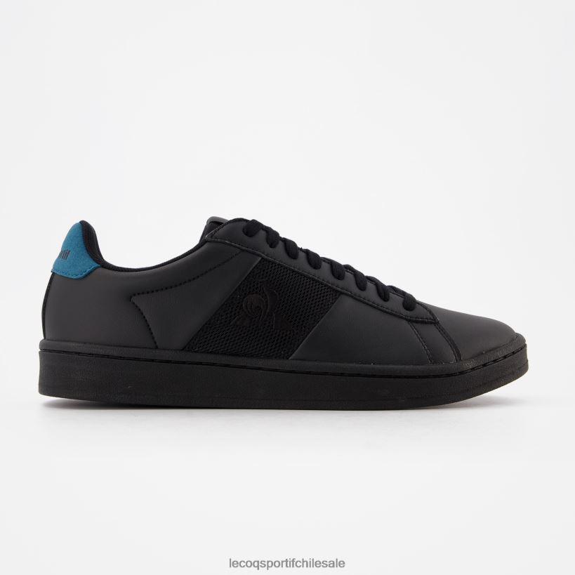 hombres zapato clásico suave tricolore negro oscuro T24B2280 Le Coq Sportif zapatos