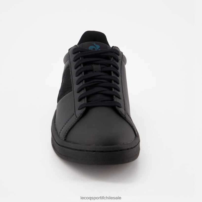 hombres zapato clásico suave tricolore negro oscuro T24B2280 Le Coq Sportif zapatos