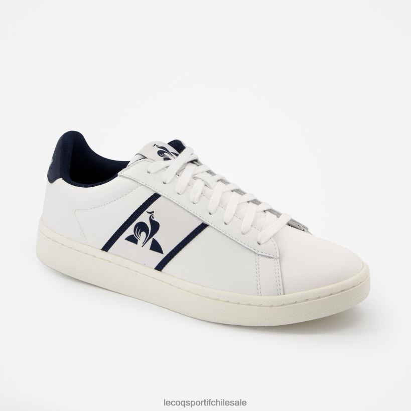 hombres zapato clasico suave blanco T24B2275 Le Coq Sportif zapatos