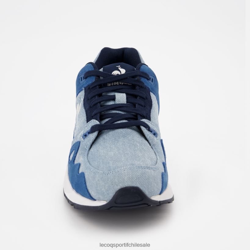 hombres zapato lcs r1000 azul denim T24B2532 Le Coq Sportif zapatos