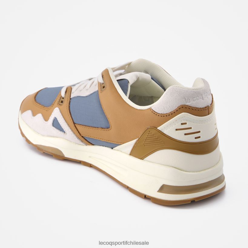 hombres zapato lcs r1000 ripstop marrón T24B2530 Le Coq Sportif zapatos