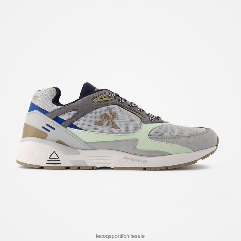 hombres zapato lcs r1100 calle gris T24B2536 Le Coq Sportif zapatos