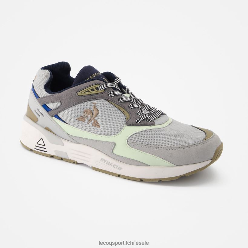 hombres zapato lcs r1100 calle gris T24B2536 Le Coq Sportif zapatos