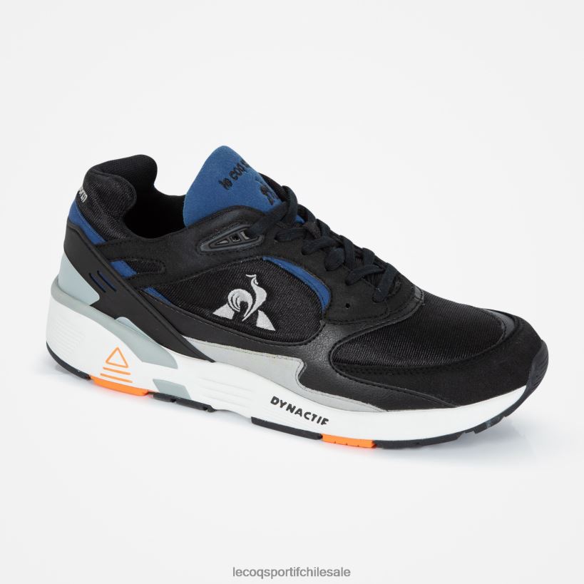 hombres zapato lcs r1100 noventa negro T24B2574 Le Coq Sportif zapatos