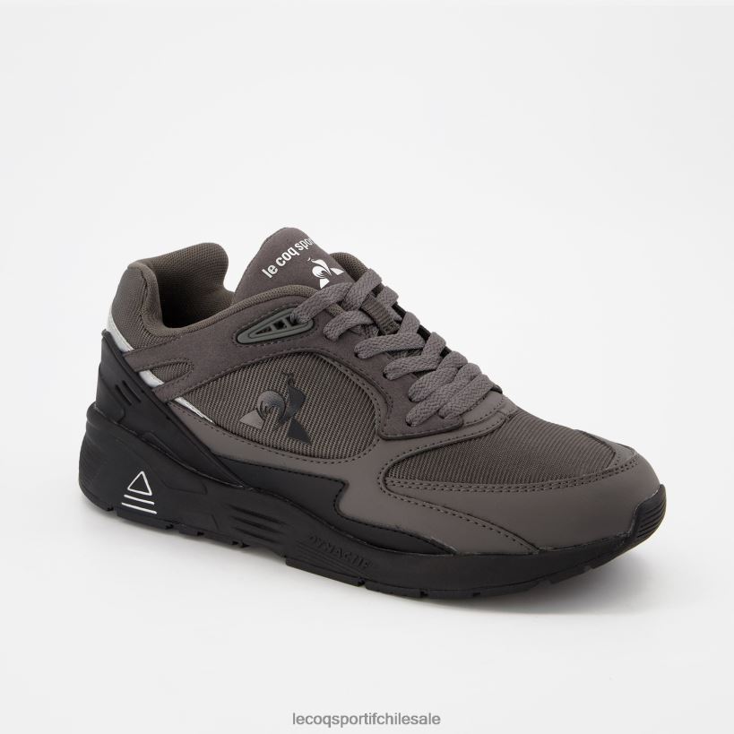 hombres zapato lcs r1100 suela negra gris T24B2543 Le Coq Sportif zapatos