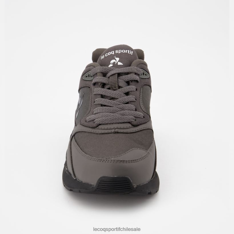 hombres zapato lcs r1100 suela negra gris T24B2543 Le Coq Sportif zapatos