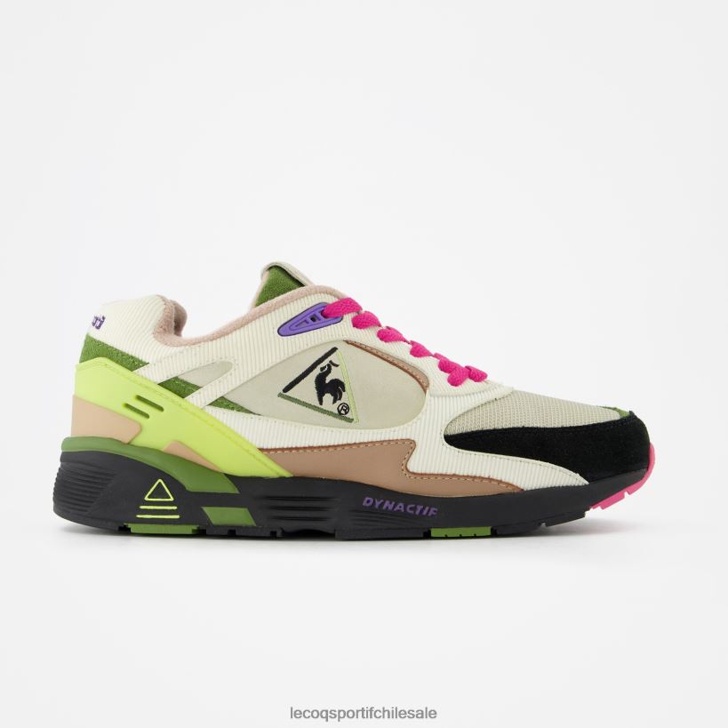 hombres zapato lcs r1100 x opio blanco T24B2571 Le Coq Sportif zapatos