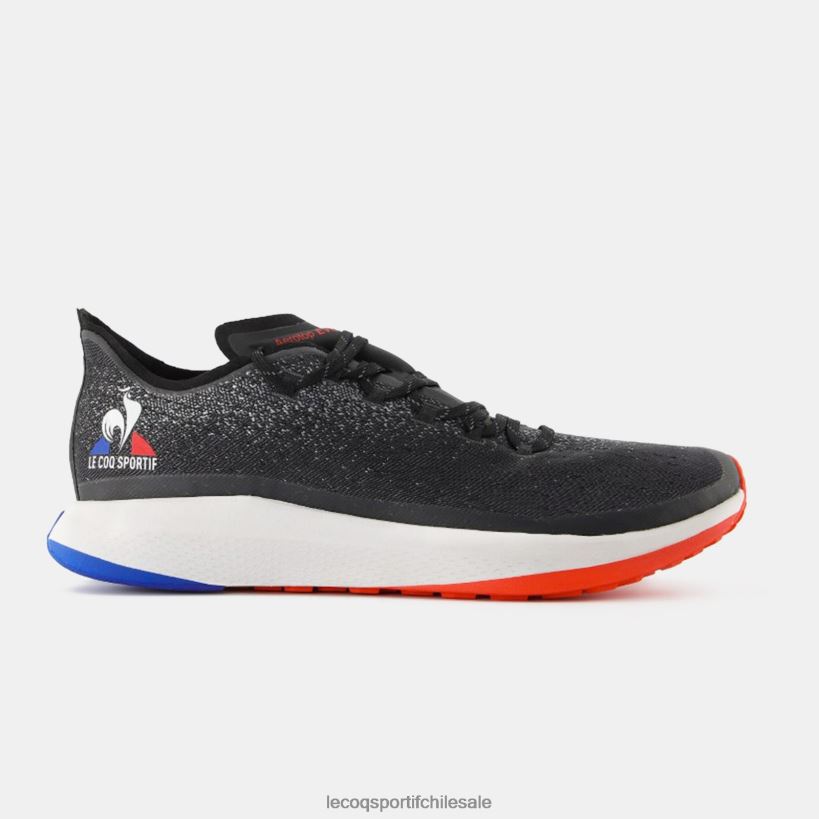hombres zapato lcs r2024 negro T24B2247 Le Coq Sportif zapatos
