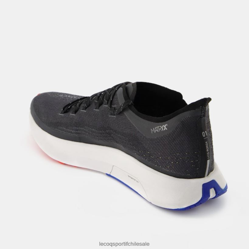 hombres zapato lcs r2024 negro T24B2247 Le Coq Sportif zapatos