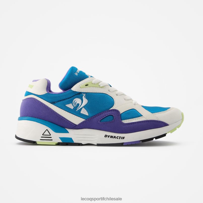 hombres zapato lcs r850 montaña azul T24B2538 Le Coq Sportif zapatos