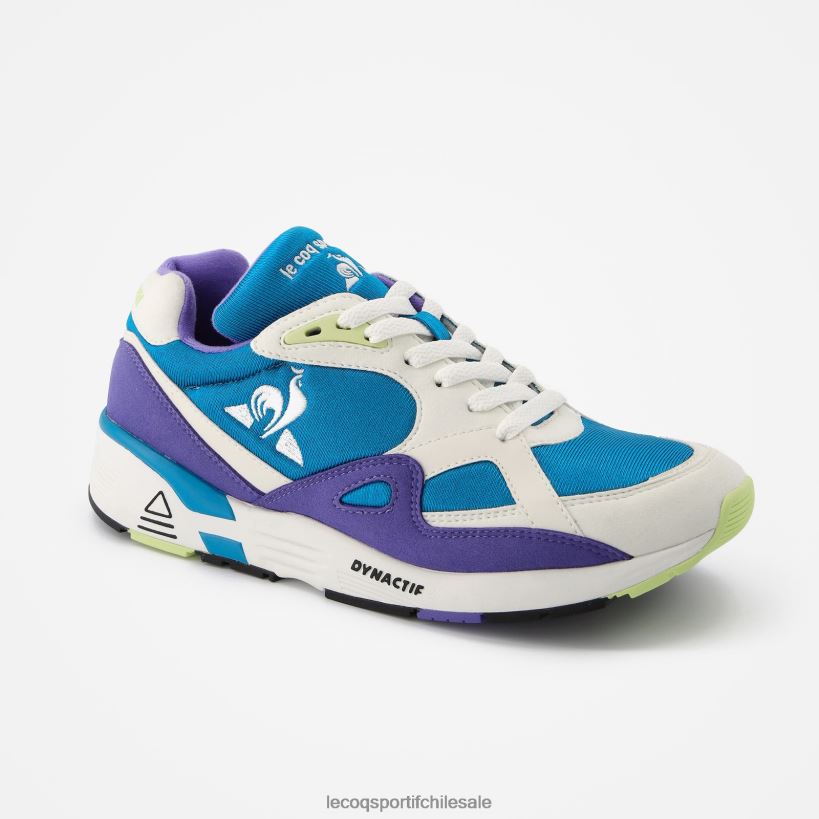 hombres zapato lcs r850 montaña azul T24B2538 Le Coq Sportif zapatos