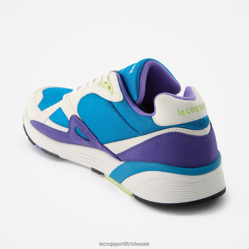 hombres zapato lcs r850 montaña azul T24B2538 Le Coq Sportif zapatos