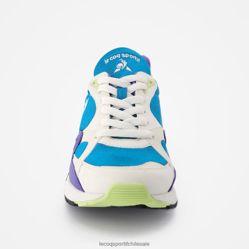 hombres zapato lcs r850 montaña azul T24B2538 Le Coq Sportif zapatos