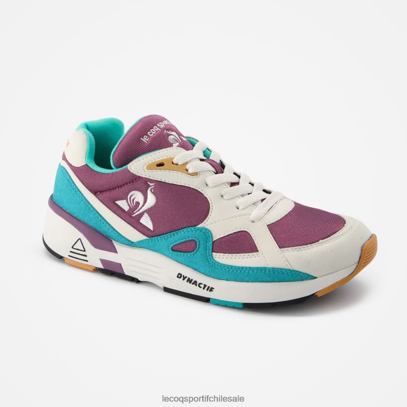 hombres zapato lcs r850 montaña morado T24B2539 Le Coq Sportif zapatos