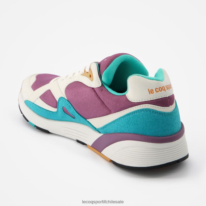 hombres zapato lcs r850 montaña morado T24B2539 Le Coq Sportif zapatos