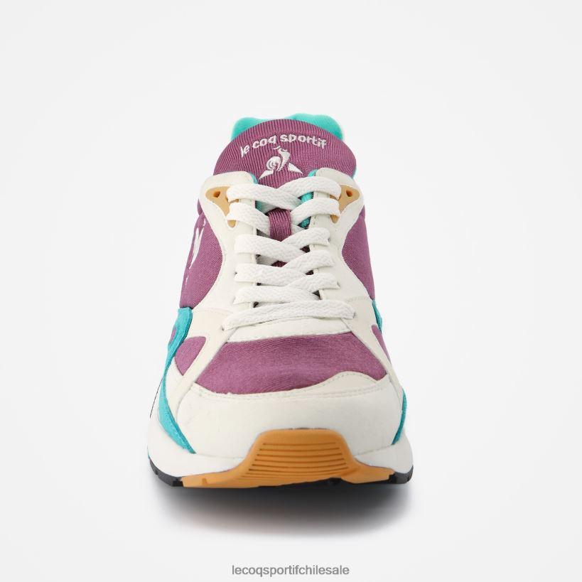 hombres zapato lcs r850 montaña morado T24B2539 Le Coq Sportif zapatos