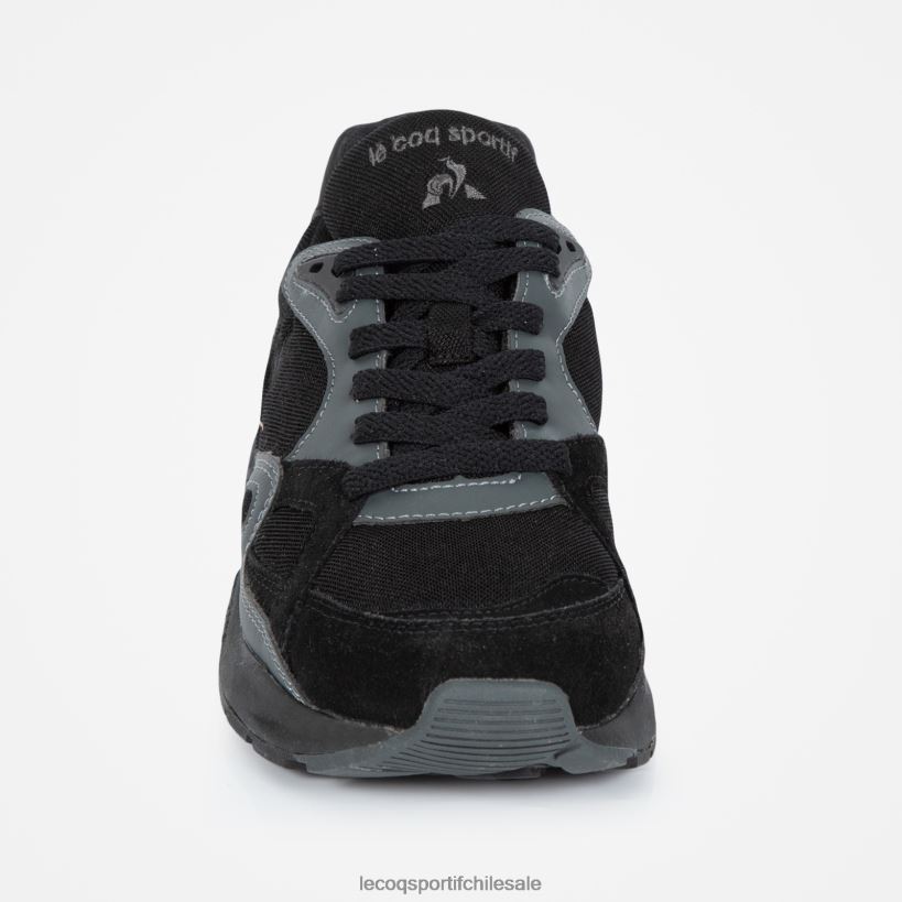 hombres zapato lcs r850 negro T24B2584 Le Coq Sportif zapatos