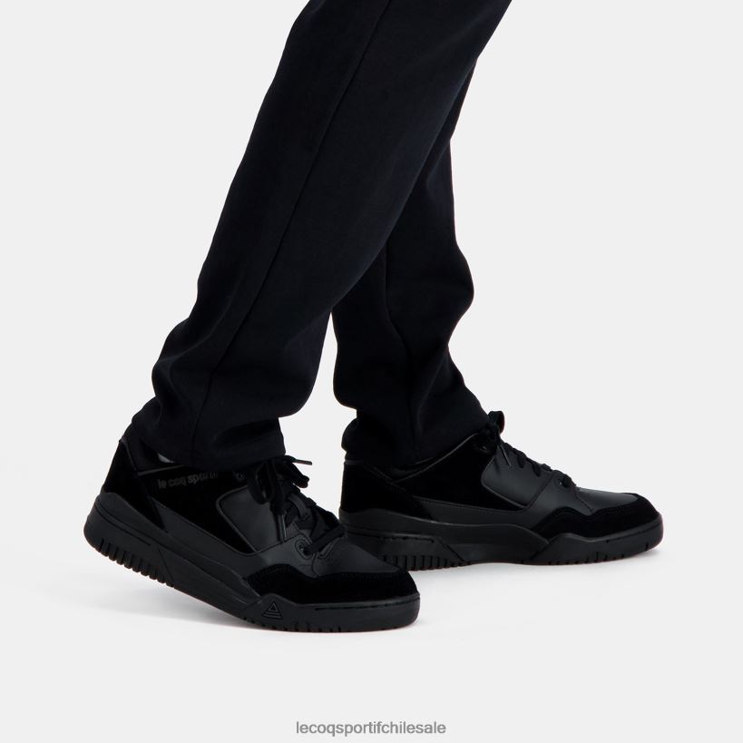 hombres zapato lcs t1000 negro T24B2515 Le Coq Sportif zapatos