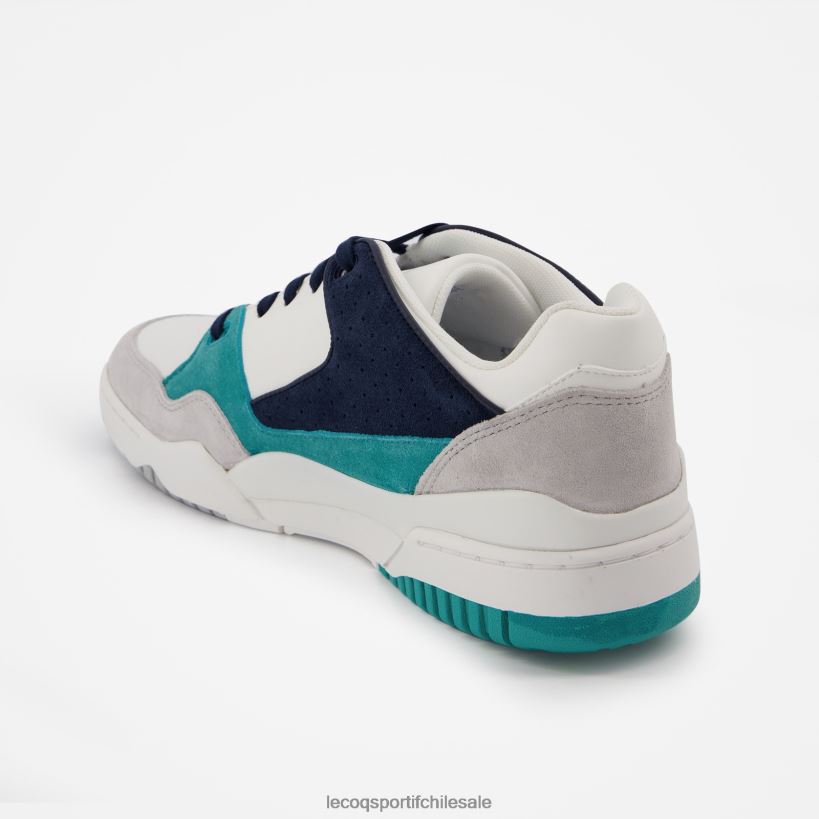 hombres zapato lcs t1000 sport og blanco T24B2546 Le Coq Sportif zapatos