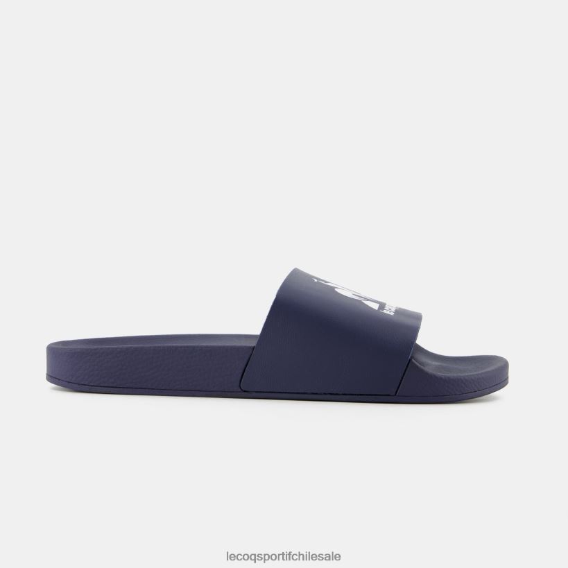 hombres diapositivas hechas en francia azul T24B2253 Le Coq Sportif zapatos