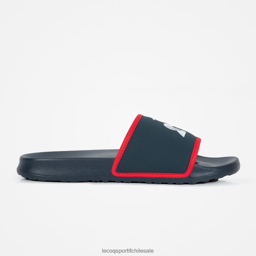 hombres fijación de diapositivas del zapato azul T24B2585 Le Coq Sportif zapatos
