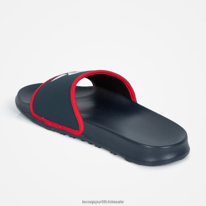 hombres fijación de diapositivas del zapato azul T24B2585 Le Coq Sportif zapatos