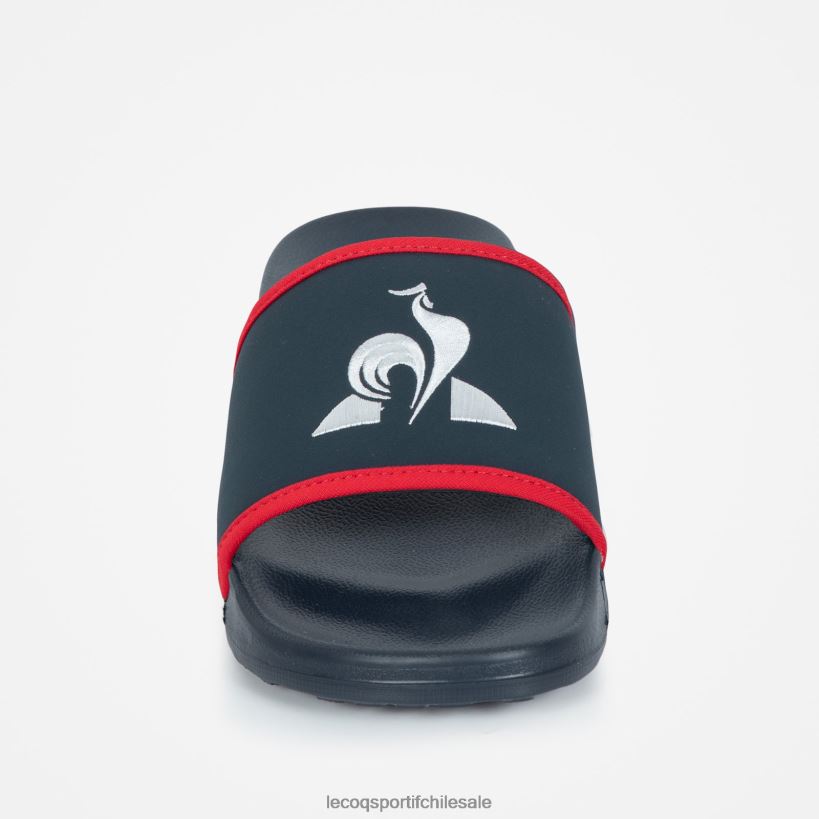 hombres fijación de diapositivas del zapato azul T24B2585 Le Coq Sportif zapatos
