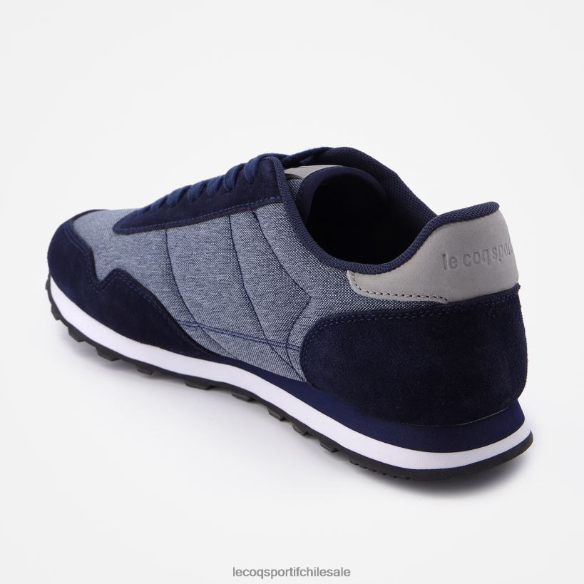 hombres zapato astra clasico azul T24B2554 Le Coq Sportif zapatos