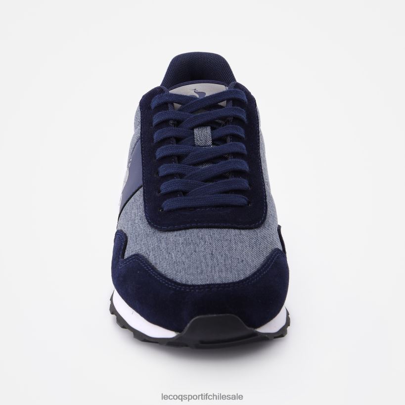 hombres zapato astra clasico azul T24B2554 Le Coq Sportif zapatos