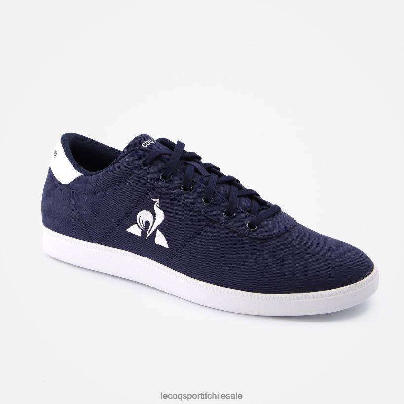 hombres zapato cancha uno azul T24B2569 Le Coq Sportif zapatos